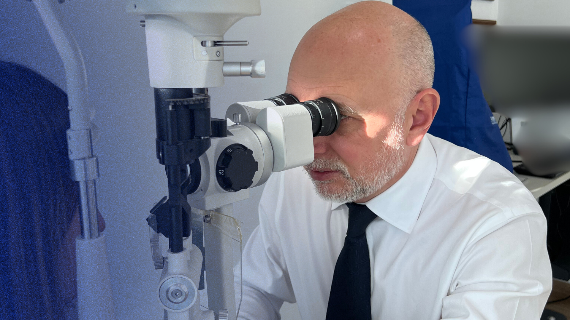 Consultorio oftalmológico del Dr. Carlos Ortega en Banfield, Buenos Aires